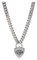 Harley-Davidson Men's 24 in. Bar & Shield Lock Pendant Chain Necklace, Silver - Wisconsin Harley-Davidson