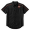 Harley-Davidson Men's Performance Bar & Shield Shirt, Black/Orange 99089-22VM - Wisconsin Harley-Davidson