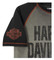 Harley-Davidson Men's Iron Bar Short Sleeve Raglan Colorblock Tee 99187-24VM - No Hassle Returns at Wisconsin Harley