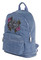 Harley-Davidson Free Shipping - Harley-Davidson Women's Embroidered Bar & Shield Rose Denim Backpack, Wash Blue - Free Shipping on many products plus Orders Over $99