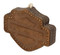 Harley-Davidson Bar & Shield Logo Shaped Leather Pet Toy, Heavy-Duty - Brown - No Hassle Returns at Wisconsin Harley