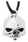 Harley-Davidson HD Willie G Skull With Bar & Shield Ride Bell With Tie, Silver - Wisconsin Harley-Davidson