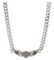 Harley-Davidson Men's 24 in. Bar & Shield Angel Wing Chain Necklace, Silver - Wisconsin Harley-Davidson