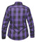 Harley-Davidson Free Shipping - Derringer Women's Rugged Button Long Sleeve Plaid Flannel Shirt, Purple/Black - Free Shipping on many products plus Orders Over $99