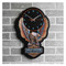 Harley-Davidson Free Shipping - Harley-Davidson Vivid Bar & Shield Eagle Outdoor Clock, Custom Shaped Resin - Free Shipping on many products plus Orders Over $99