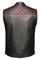 Harley-Davidson Free Shipping - Derringer Mens Red Diamond Premium Motorcycle Biker Leather Club Vest, Black/Red - Free Shipping on many products plus Orders Over $99