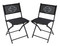Harley-Davidson Open Bar & Shield Folding Bistro Table & Chair Set, Black - No Hassle Returns at Wisconsin Harley