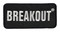 Harley-Davidson 4 in. Breakout Embroidered Emblem Sew-On Patch, Black/White - Wisconsin Harley-Davidson
