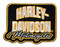Harley-Davidson 3.5 in. H-D Motorcycles Embroidered Sew-On Patch, Black - Wisconsin Harley-Davidson