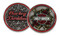 Harley-Davidson Serpants & Frills Metal Challenge Coin, 1.75 in - Silver Finish - Wisconsin Harley-Davidson