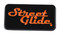 Harley-Davidson 1 in. Street Glide Bike Model Metal Pin, Black & Orange Finish - Wisconsin Harley-Davidson