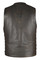 Harley-Davidson Free Shipping - Derringer Toas Men's Premium Leather 10-Pocket Motorcycle Biker Vest, Brown - Free Shipping on many products plus Orders Over $99
