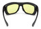 Harley-Davidson Men's Metal Bound Yellow Light-Adjusting Sunglasses, Shiny Black - No Hassle Returns at Wisconsin Harley
