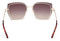 Harley-Davidson Womens Geometric Shape Sunglasses, Rose Gold Frame/Gradient Lens - No Hassle Returns at Wisconsin Harley