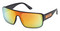 Harley-Davidson Men's Fashion Shield Sunglasses, Black Frame/Orange Revo Lens - Wisconsin Harley-Davidson