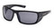Harley-Davidson Men's Winborn Smoke Lens Sport Sunglasses, Shiny Black Frame - Wisconsin Harley-Davidson