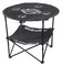 Harley-Davidson Open Bar & Shield Folding Table w/ Storage Bag, Black - Wisconsin Harley-Davidson