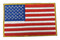Derringer USA American Flag Embroidered Emblem Patch, Red/White/Blue - Wisconsin Harley-Davidson