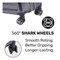 Harley-Davidson® 22 in. Cruiser Hard Sided Expandable Wheeling Luggage, Charcoal