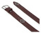 Harley-Davidson Women's Open Bar & Shield Quad Stud Genuine Leather Belt, Brown - No Hassle Returns at Wisconsin Harley