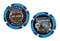 Harley-Davidson Custom Wisconsin Harley Poker Chip Collectible - Blue - Wisconsin Harley-Davidson