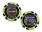 Harley-Davidson Custom Wisconsin Harley Poker Chip Collectible - Lime Green - Wisconsin Harley-Davidson