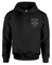 Harley-Davidson Men's Fastened Bar & Shield Fleece Pullover Hoodie, Black - Wisconsin Harley-Davidson
