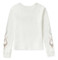 Harley-Davidson Free Shipping - Harley-Davidson Women's Vintage Flames Knit Long Sleeve Top, White 96762-25VW - Free Shipping on many products plus Orders Over $99