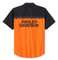 Harley-Davidson Free Shipping - Harley-Davidson Men's H-D TECH Vented Colorblock Shirt, Orange/Black 96737-25VM - Free Shipping on many products plus Orders Over $99