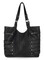 Harley-Davidson Women's Buckle Tote Genuine Leather Tote Bag, Black - No Hassle Returns at Wisconsin Harley
