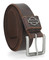 Harley-Davidson Men's Die Cut Open Bar & Shield Genuine Leather Belt, Brown - No Hassle Returns at Wisconsin Harley