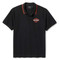 Harley-Davidson Men's Bar & Shield Short Sleeve Polo Shirt, Black 99252-25VM - Wisconsin Harley-Davidson
