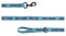 Harley-Davidson Free Shipping - Harley-Davidson Text Dog Leash, Polyester Strap & Handle - Blue & Black - Free Shipping on many products plus Orders Over $99