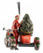 Harley-Davidson 2025 Sculpted Biker Mrs. Claus Holiday Christmas Tree Ornament - Largest Selection of Harley-Davidson Products