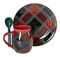 Harley-Davidson Free Shipping - Harley-Davidson Holiday Plaid Bar & Shield Cocoa Mug & Saucer Set, Red/Green - Free Shipping on many products plus Orders Over $99