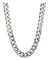 Harley-Davidson Men's 24 in. Textured Tire Curb Chain Necklace, Stainless Steel - Wisconsin Harley-Davidson