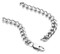 Harley-Davidson Men's 24 in. B&S Stud Pendant Necklace, Silver Stainless Steel - No Hassle Returns at Wisconsin Harley