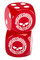 Harley-Davidson Free Shipping - Harley-Davidson Bold Iconic Willie G Skull Logo Set of Dice, Red/White - Free Shipping on many products plus Orders Over $99