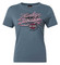 Harley-Davidson Women's Torch Embellished Short Sleeve Crew-Neck Tee, Slate Gray - Wisconsin Harley-Davidson