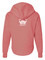 Harley-Davidson Free Shipping - Harley-Davidson Women's Nimble H-D Zip-Up Raw-Edge Hoodie, Dusty Rose - Free Shipping on many products plus Orders Over $99