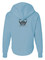 Harley-Davidson Free Shipping - Harley-Davidson Women's Misty Zip-Up Poly-Blend Raw-Edge Hoodie, Misty Blue - Free Shipping on many products plus Orders Over $99