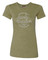Harley-Davidson Womens Emit Scoop Neck Short Sleeve Poly-Blend Tee, Olive Green - Wisconsin Harley-Davidson
