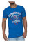 Harley-Davidson Men's Pander Short Sleeve Tri-Blend T-Shirt, Royal Blue - Wisconsin Harley-Davidson