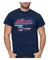 Harley-Davidson Men's Bold Crew-Neck Cotton Short Sleeve T-Shirt, Navy Blue - Wisconsin Harley-Davidson