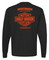 Harley-Davidson Free Shipping - Harley-Davidson Men's Retro Sphere Long Sleeve Poly-Blend Shirt, Vintage Black - Free Shipping on many products plus Orders Over $99