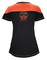 Harley-Davidson Free Shipping - Harley-Davidson Women's Righteous Notched V-Neck Colorblocked Tee, Black/Orange - Free Shipping on many products plus Orders Over $99