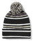 Harley-Davidson Free Shipping - Harley-Davidson Men's Striped Pom Knit Winter Beanie, Black 97772-25VX - Free Shipping on many products plus Orders Over $99