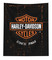 Harley-Davidson Industrial Bar & Shield Printed Wall Hanging, 50 x 60 inch - Wisconsin Harley-Davidson
