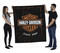 Harley-Davidson Free Shipping - Harley-Davidson Industrial Bar & Shield Printed Wall Hanging, 50 x 60 inch - Free Shipping on many products plus Orders Over $99
