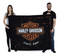 Harley-Davidson Free Shipping - Harley-Davidson Industrial Bar & Shield Printed Wall Hanging, 34 x 40 inch - Free Shipping on many products plus Orders Over $99